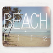 Beach Life Mousepad Muismat (Voorkant)
