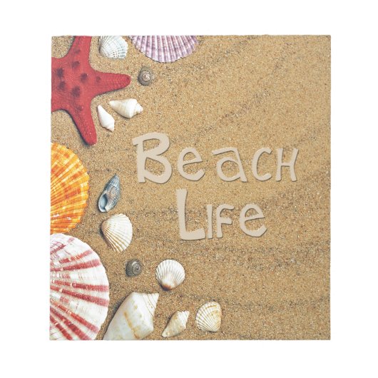 Beach Life Notitieblok (Voorkant)