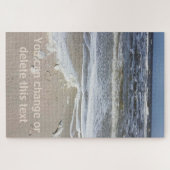 Beach Life Ocean Waves Fotografie Legpuzzel (Horizontaal)