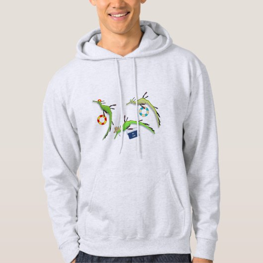 Beach Life of Weedy Zee Dragons Hoodie (Voorkant)