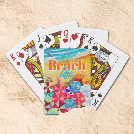 Beach Life Pokerkaarten