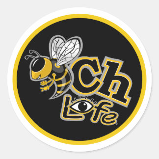 BEACH LIFE RONDE STICKER