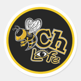 BEACH LIFE RONDE STICKER