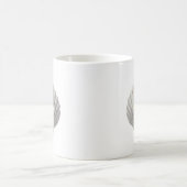 Beach Life Shell Typography Coffee Mok (Center)