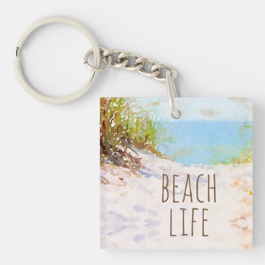 Beach Life Sleutelhanger (Voorkant)