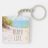 Beach Life Sleutelhanger (Achterkant)