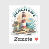 Beach Life Sticker (Vel)