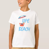 BEACH LIFE T-SHIRT (Voorkant)