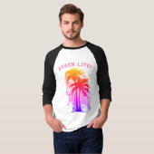 BEACH LIFE T-Shirt (Voorkant volledig)