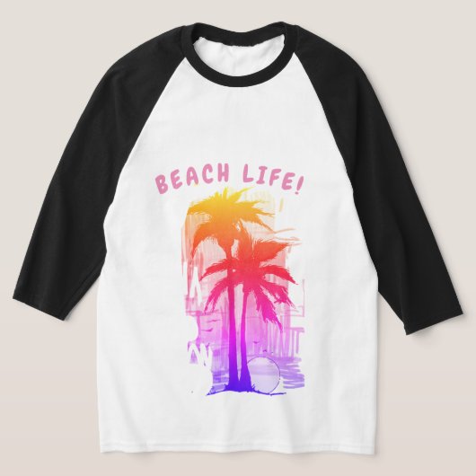 BEACH LIFE T-Shirt (Laagn)