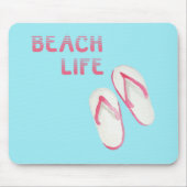 Beach Life Teenslippers Muismat (Voorkant)