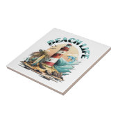 Beach Life Tegeltje (Zijkant)