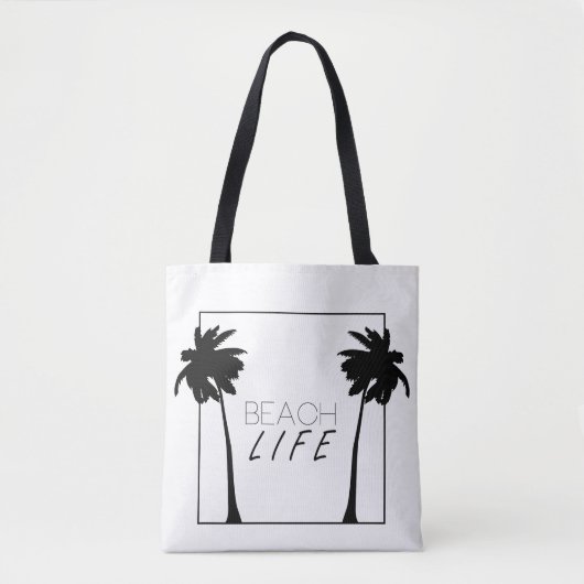 Beach Life Tote Bag (Voorkant)