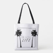 Beach Life Tote Bag (Achterkant)