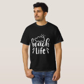 Beach Life Vibe T-shirt (Voorkant volledig)