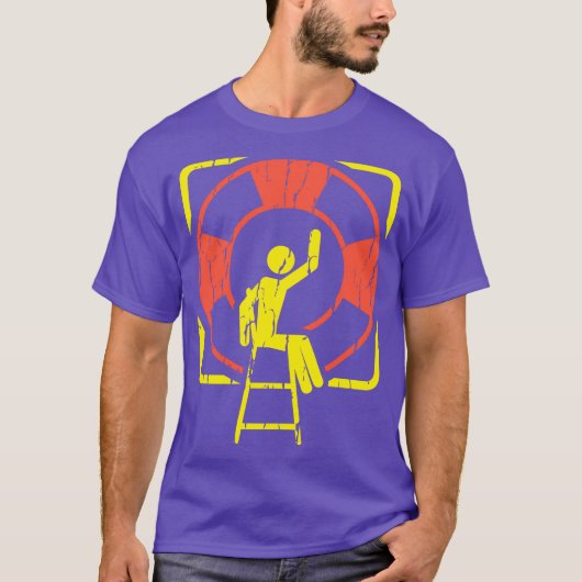 Beach Lifeguard on Duty Premium Shirt (Voorkant)