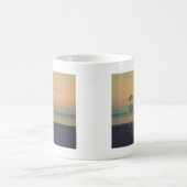 Beach Lifeguard Tower Sunset  Koffiemok (Center)