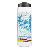 Beach Lighthouder THERMAL TUMBLER Thermosbeker (Voorkant)