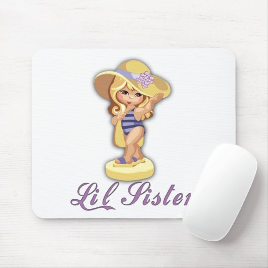 Beach Little Sister Muismat (Met muis)