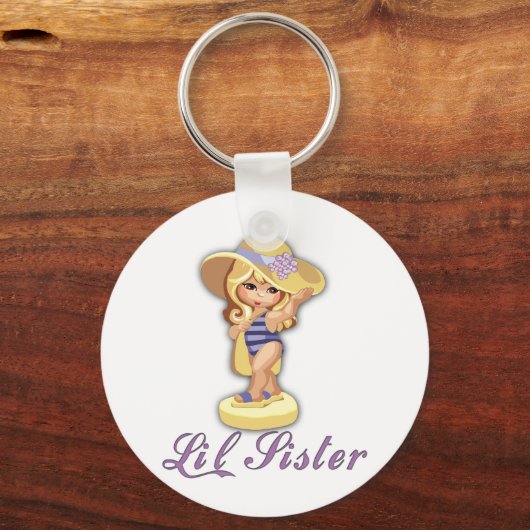 Beach Little Sister Sleutelhanger (Voorkant)