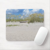 beach log mousepad muismat (Met muis)