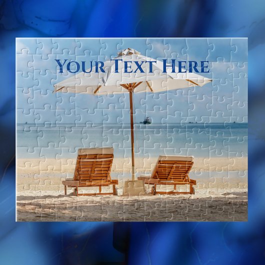 Beach Lounge Chairs with Umbrella Legpuzzel