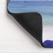 Beach, Lounge-voorzitter, palmboom, Horizon over Muismat (Hoek)