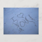 Beach Love Briefkaart (Voorkant)
