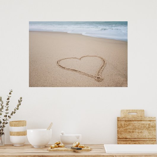 Beach Love I Poster (Keuken)