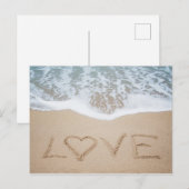 Beach Love II Briefkaart (Voorkant / Achterkant)