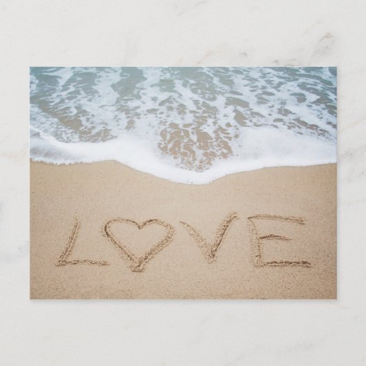 Beach Love II Briefkaart (Voorkant)