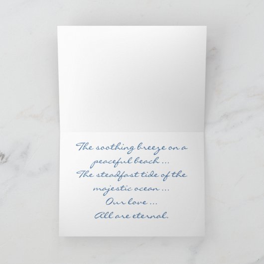 Beach Love Kaart (Binnen)