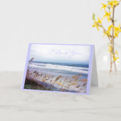 Beach Love Kaart (Gele Bloem)