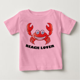 Beach Lover - Baby Fijne Jersey T-Shirt
