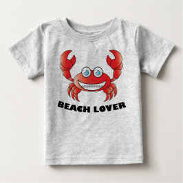 Beach Lover - Baby Fijne Jersey T-Shirt