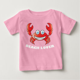 Beach Lover - Baby Fijne Jersey T-Shirt