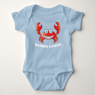 Beach Lover - Baby Jersey Bodysuit