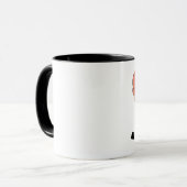 Beach Lover - Black 11 oz Ringer Mok (Voorkant links)