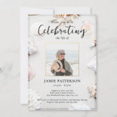 Beach Lover Celebration of Life Photo, Funeral Kaart (Voorkant)