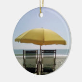 **BEACH LOVER** KERAMISCH ORNAMENT (Links)