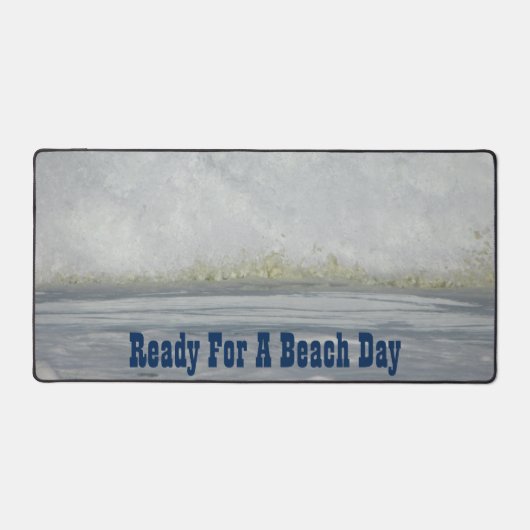 Beach Lover Ocean Wave Foto Kustwater Bureaumat (Voorkant)