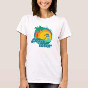 Beach Lover Retro-shirten T-shirt
