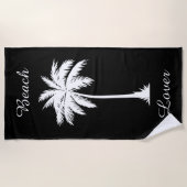 Beach Lover Strandlaken (Voorkant)