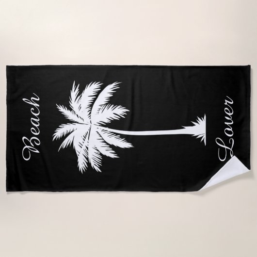 Beach Lover Strandlaken (Voorkant)