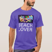 BEACH LOVER T-SHIRT (Voorkant)