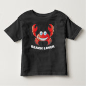 Beach Lover - Toddler Fine Jersey T-Shirt (Voorkant)