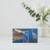 "Beach lover visitekaartjes" Visitekaartje (Staand voorkant)