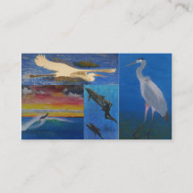 "Beach lover visitekaartjes"