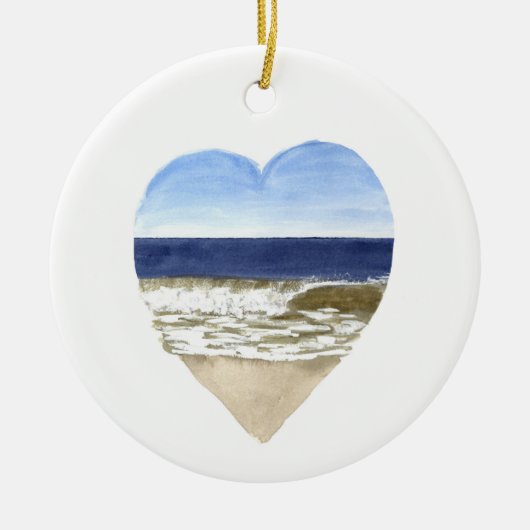 Beach Lovers Ornament (Voorkant)