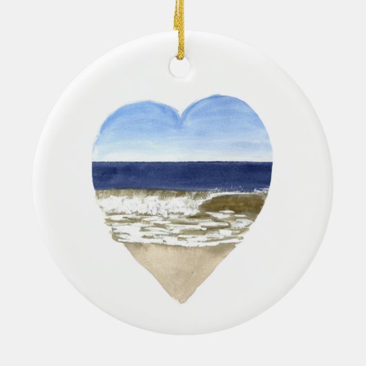 Beach Lovers Ornament (Achterkant)